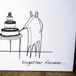 Wedding Cake Card (anonymity Range)