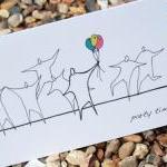 A6 Party Time Card (anonymity Range)
