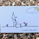 A6 Walk In The Park Card (anonymity Range)