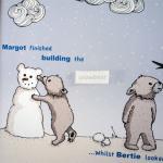 Snowbear Illustrative Print -..